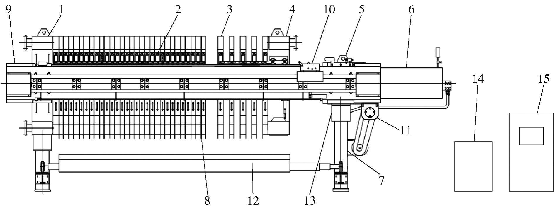 板框式壓濾機(jī)-板框廂式隔膜壓濾機(jī) 板框式壓濾機(jī)-板框廂式隔膜壓濾機(jī)
